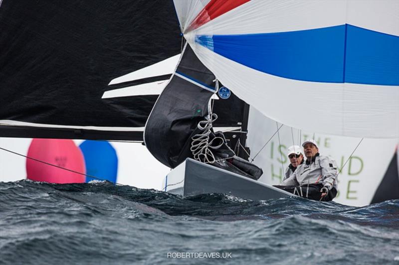 Artemis XIV - 2020 International 5.5 Metre World Championship, day 1 photo copyright Robert Deaves taken at Royal Prince Alfred Yacht Club and featuring the 5.5m class