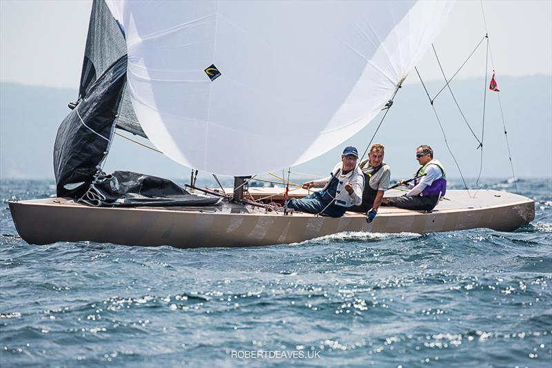 Carabella - 2020 5.5 Metre World Championship photo copyright Robert Deaves taken at Royal Prince Alfred Yacht Club and featuring the 5.5m class