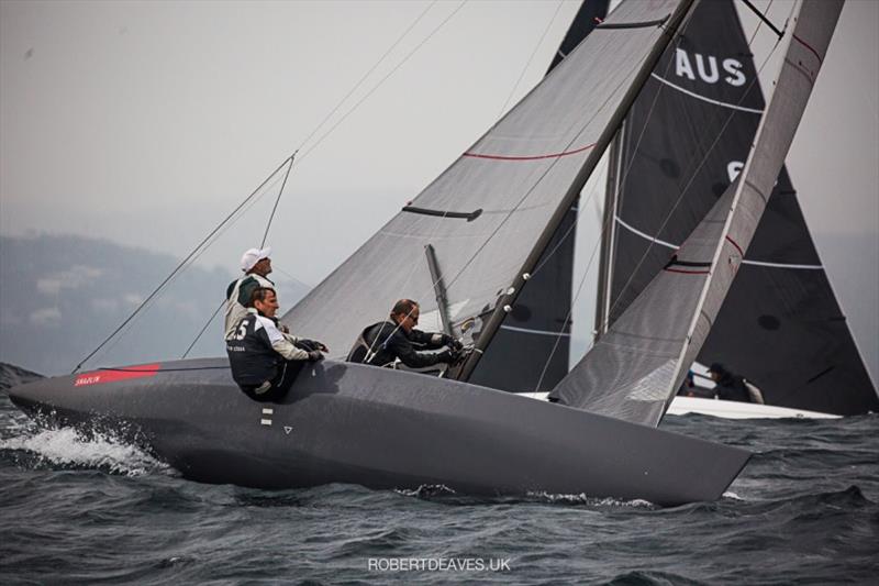 Shaolin - 2020 International 5.5 Metre World Championship photo copyright Robert Deaves taken at Royal Prince Alfred Yacht Club and featuring the 5.5m class