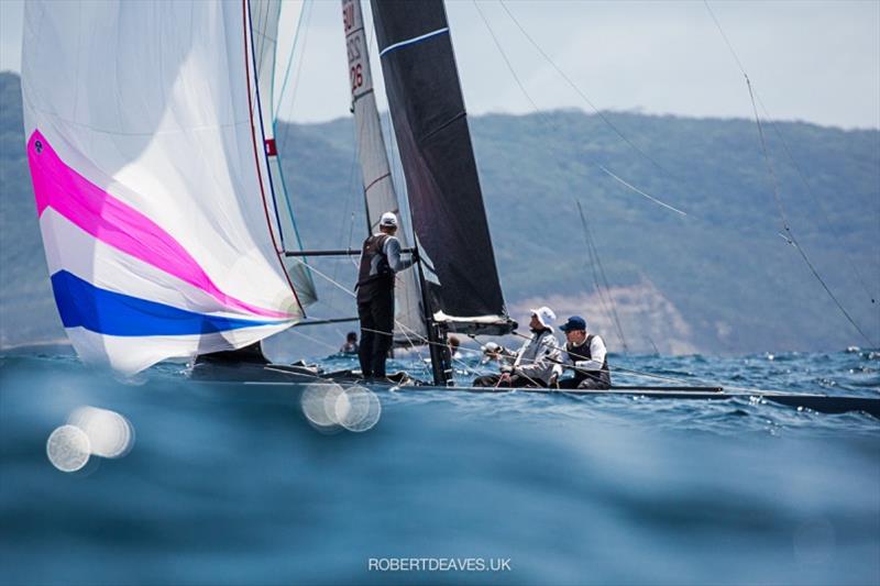 Artemis XIV - 2020 International 5.5 Metre World Championship, day 5 photo copyright Robert Deaves taken at Royal Prince Alfred Yacht Club and featuring the 5.5m class