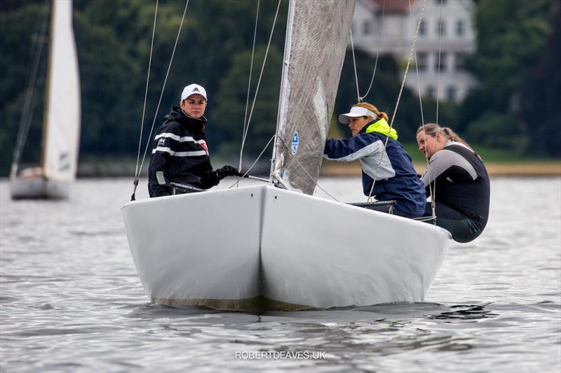 Pittwater on day 2 of the 5.5 Metre German Open in Berlin - photo © Robert Deaves / www.robertdeaves.uk