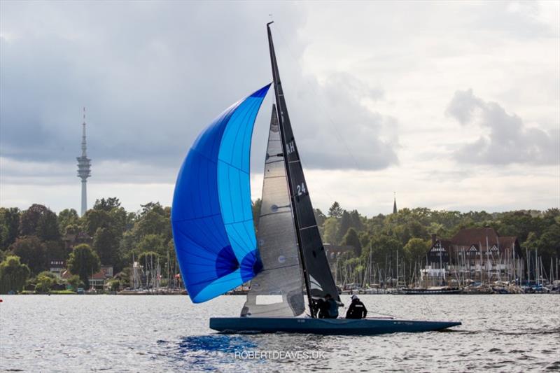 New Moon II - 5.5 Metre German Open 2021 photo copyright Robert Deaves / www.robertdeaves.uk taken at Verein Seglerhaus am Wannsee and featuring the 5.5m class