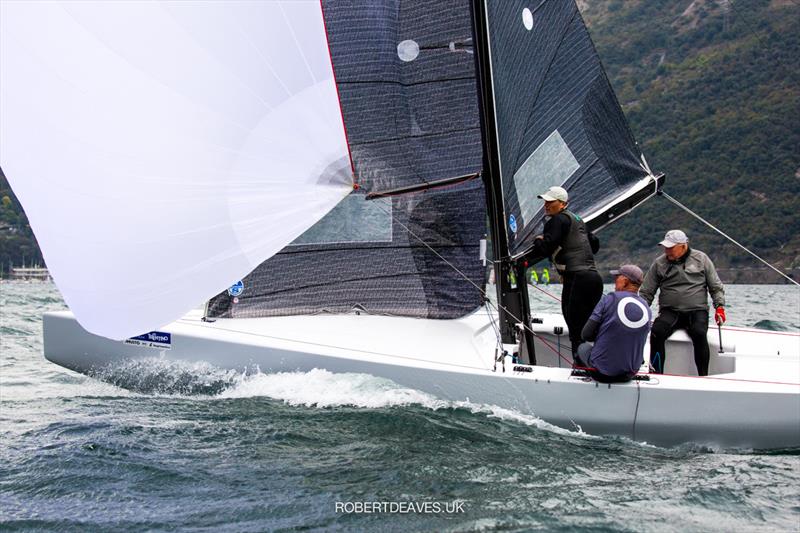 Girls on Film - 2021 5.5 Metre Alpen Cup photo copyright Robert Deaves taken at Circolo Vela Torbole and featuring the 5.5m class