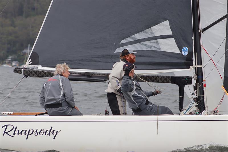 Rhapsody - 2022 5.5m Australian Championship - photo © Rob McClelland