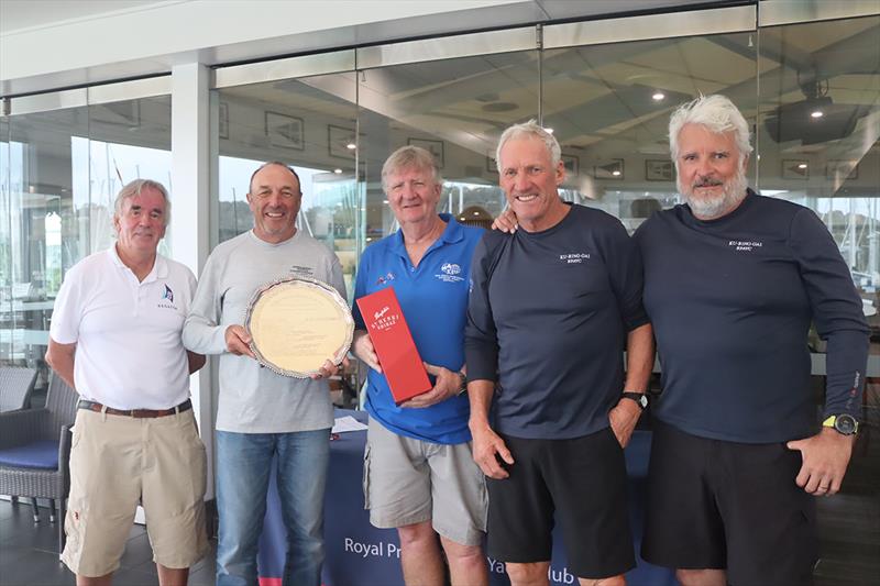 Winners - 2022 5.5m Australian Championship photo copyright Rob McClelland taken at Royal Prince Alfred Yacht Club and featuring the 5.5m class