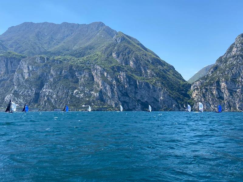 Race 4 - 2022 Alpen Cup photo copyright Ben Cornish taken at Circolo Vela Torbole and featuring the 5.5m class