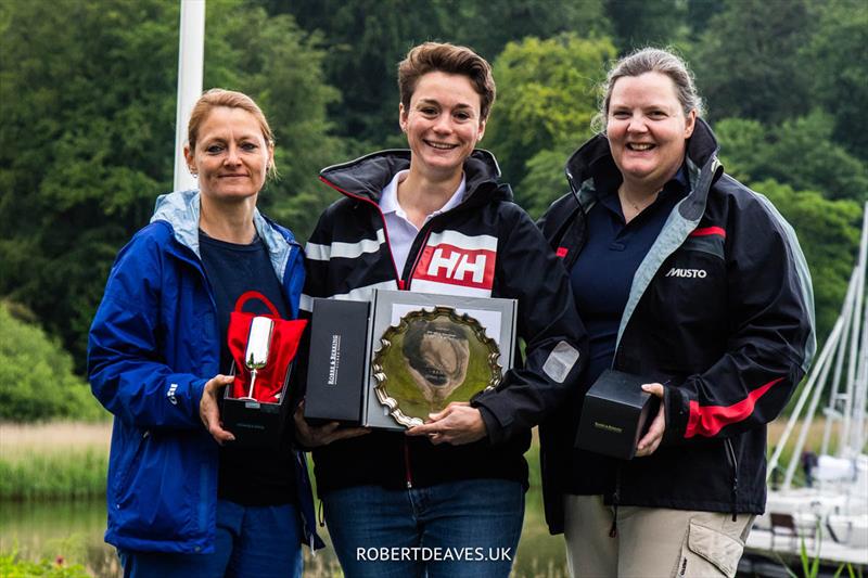 Lorona Preis (youngest crew): Pittwater (GER 110, Susanne Struth, Nina Zibuschka, Pia Matscheroth) - photo © Robert Deaves