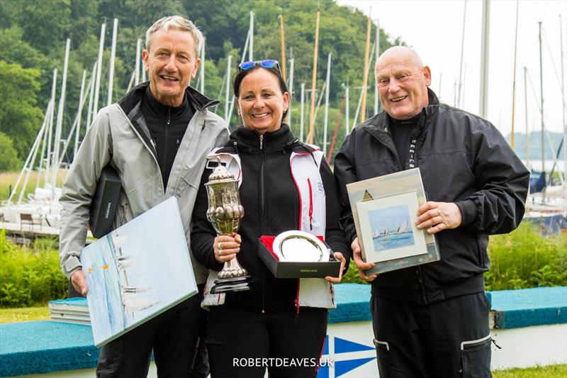 First Evolution and best German boat: Ali Baba (GER 84, Wolf-Eberhard Richter, Beata Kallkowski, Oliver Weiss) photo copyright Robert Deaves taken at Flensburger Segel-Club and featuring the 5.5m class