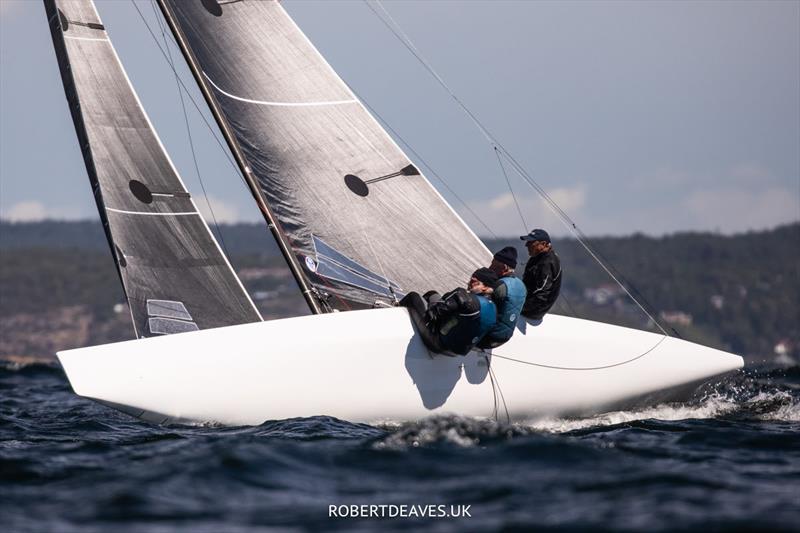 Ku-Ring-Gai 3 - 5 5 Metre Scandinavian Gold Cup 2022 photo copyright Robert Deaves taken at Hankø Yacht Club and featuring the 5.5m class