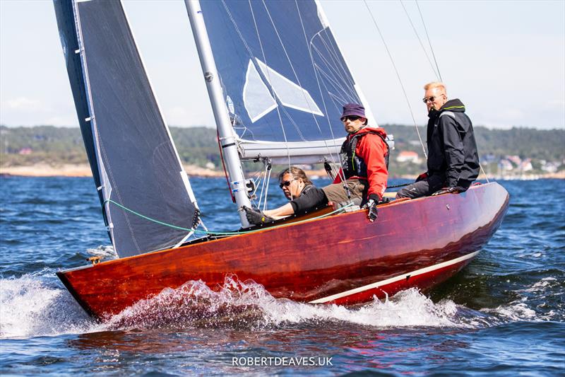Trial ready for the 5.5 Metre Worlds - photo © Robert Deaves / www.robertdeaves.uk
