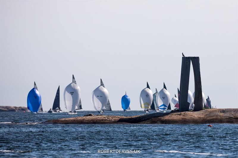 Sailing back to Hankø - 5.5 World Championship 2022 - Day 1 - photo © Robert Deaves