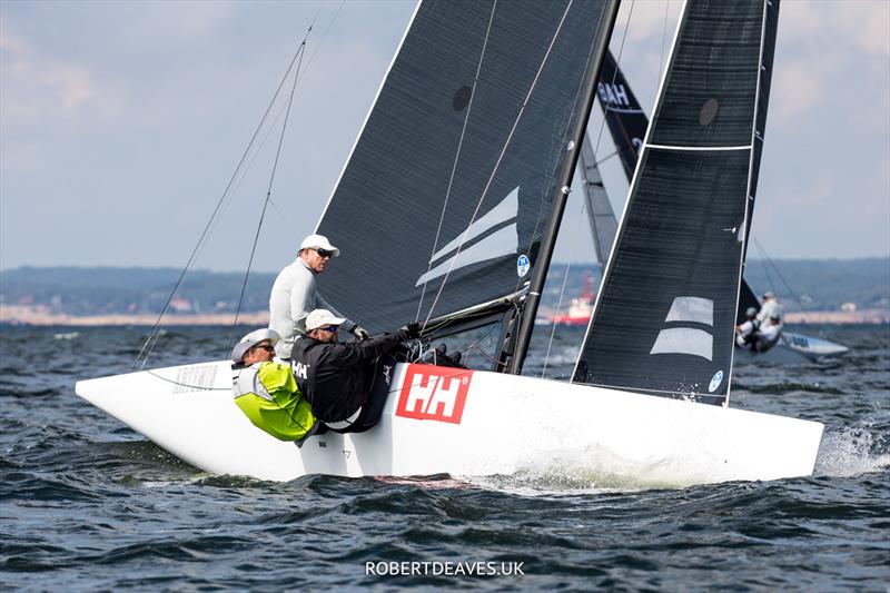 Artemis (NOR 57, Kristian Nergaard, Johan Barne, Trond Solli Sæther) during the 5.5 World Championship 2022 - photo © Robert Deaves