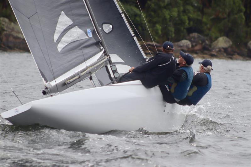 John Bacon, Terry Wetton and James Mayjor - 5.5m sailing - photo © North Sails