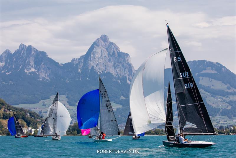 Lake Lucerne at the 2022 5.5 Metre Swiss Open - photo © Robert Deaves / www.robertdeaves.uk