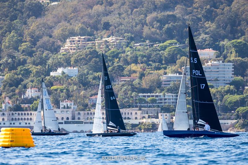 Race 2 - 2022 5.5 Metre French Open photo copyright Robert Deaves taken at Yacht Club de Cannes and featuring the 5.5m class