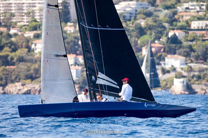 Aspire - 2022 5.5 Metre French Open photo copyright Robert Deaves taken at Yacht Club de Cannes and featuring the 5.5m class