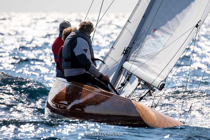 Rush VI - 2022 5.5 Metre French Open at the Regates Royales in Cannes, Day 3 photo copyright Robert Deaves taken at Yacht Club de Cannes and featuring the 5.5m class