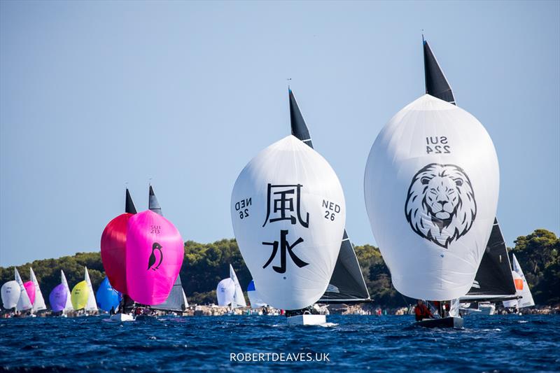 Tour des Isles race - 2022 5.5 Metre French Open at the Regates Royales in Cannes, Day 3 photo copyright Robert Deaves taken at Yacht Club de Cannes and featuring the 5.5m class