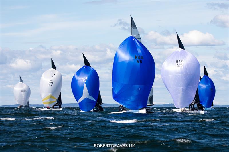 2022 5.5 Metre World Championship - photo © Robert Deaves