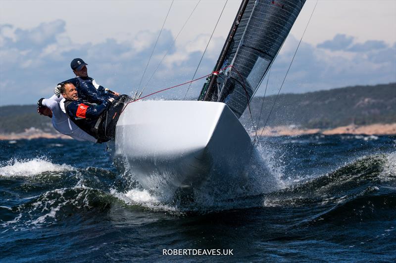 Jean Genie in 2022 5.5 Metre Scandinavian Gold Cup photo copyright Robert Deaves taken at Hankø Yacht Club and featuring the 5.5m class