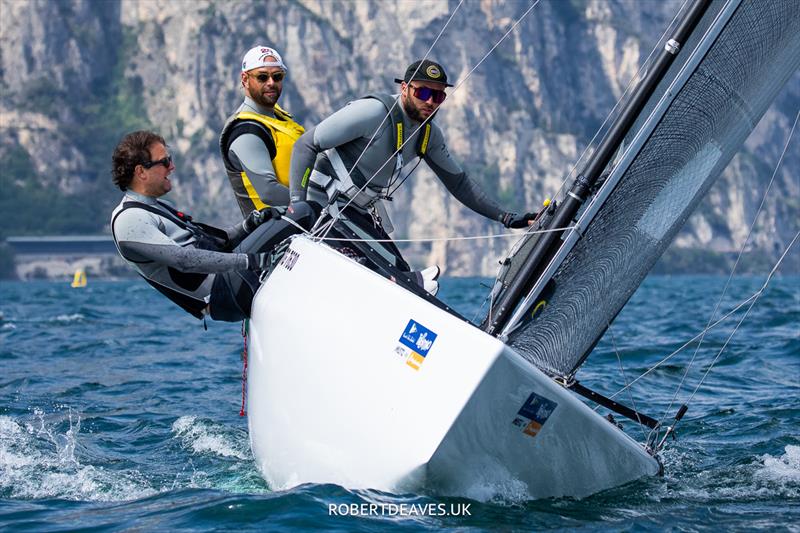 Topas III - 5.5 Metre Alpen Cup 2023 photo copyright Robert Deaves taken at Circolo Vela Torbole and featuring the 5.5m class