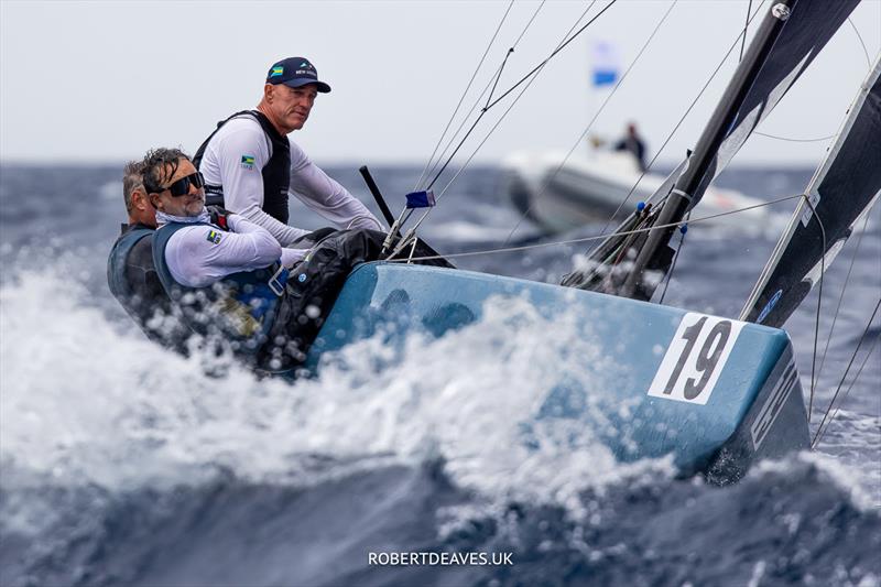 New Moon III - 2023 Scandinavian Gold Cup photo copyright Robert Deaves / www.robertdeaves.uk taken at Yacht Club Costa Smeralda and featuring the 5.5m class