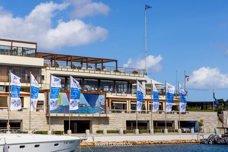 Yacht Club Costa Smeralda photo copyright Robert Deaves taken at Yacht Club Costa Smeralda and featuring the 5.5m class