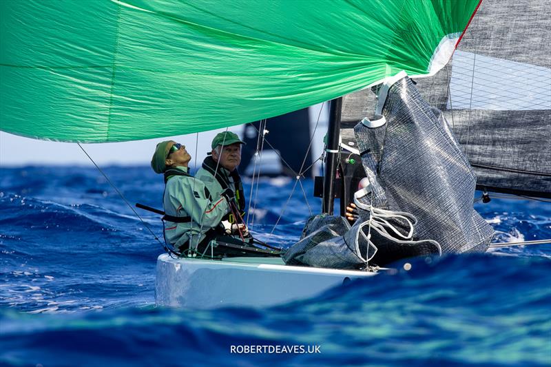 5.5 Metre World Championship in Porto Cervo - Enez C'llas II - photo © Robert Deaves / www.robertdeaves.uk