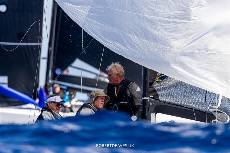 5.5 Metre World Championship in Porto Cervo - Caracole - photo © Robert Deaves / www.robertdeaves.uk