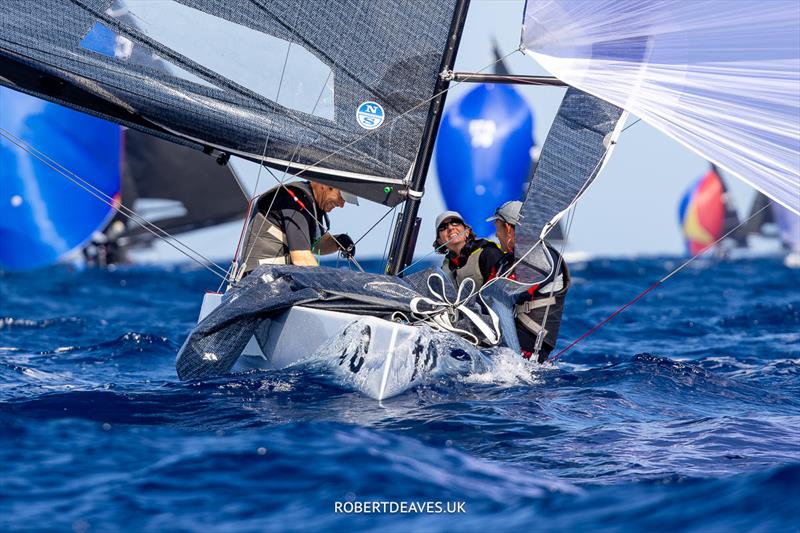 5.5 Metre World Championship in Porto Cervo - Girls on Film photo copyright Robert Deaves / www.robertdeaves.uk taken at Yacht Club Costa Smeralda and featuring the 5.5m class