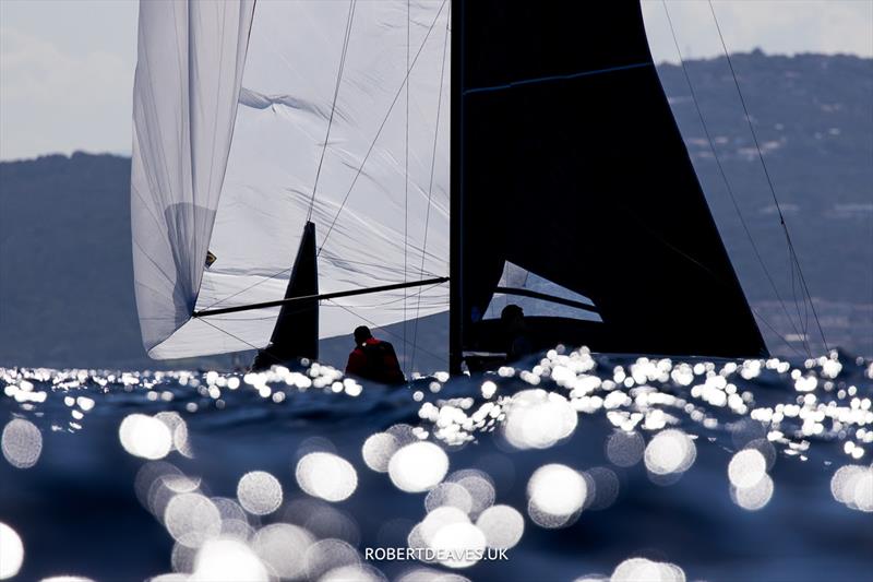 5.5 Metre World Championship in Porto Cervo - No Stress - photo © Robert Deaves / www.robertdeaves.uk