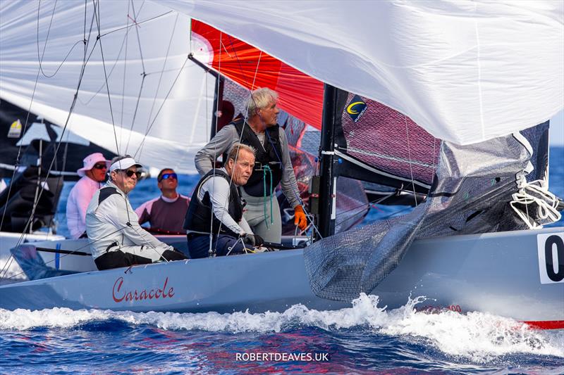 Caracole - 2023 5.5 Metre World Championship, day 3 photo copyright Robert Deaves taken at Yacht Club Costa Smeralda and featuring the 5.5m class