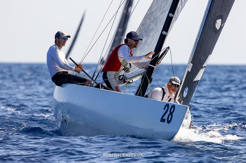 Joker - 2023 5.5 Metre World Championship, day 3 photo copyright Robert Deaves taken at Yacht Club Costa Smeralda and featuring the 5.5m class