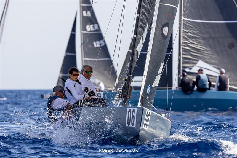 Black & White - 5.5 Metre World Championship 2023, day 4 - photo © Robert Deaves