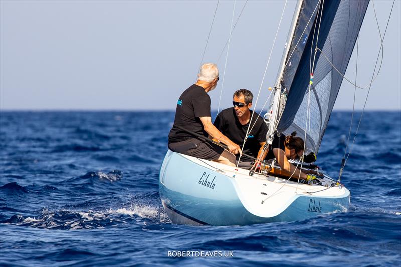 Cibele - 5.5 Metre World Championship 2023, final day photo copyright Robert Deaves taken at Yacht Club Costa Smeralda and featuring the 5.5m class