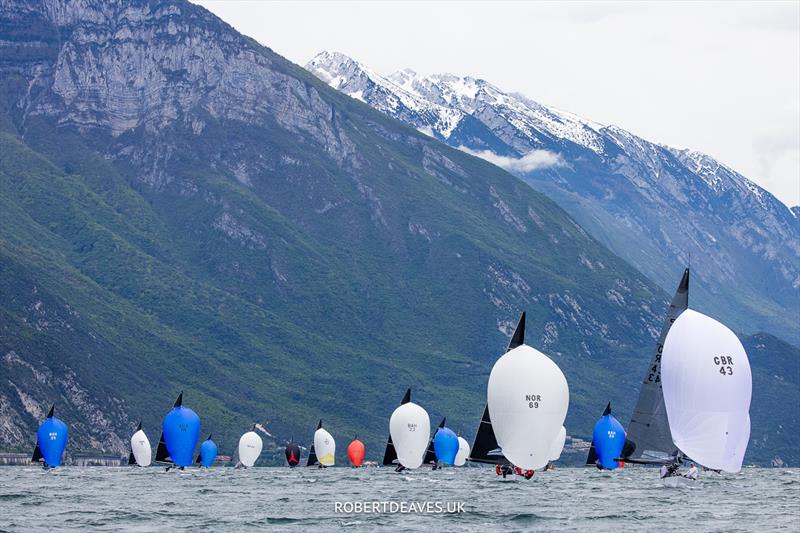 5.5 Metre Alpen Cup 2024 photo copyright Robert Deaves taken at Fraglia Vela Riva and featuring the 5.5m class