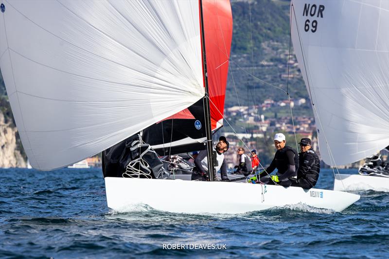 Melx III - 5.5 Metre Alpen Cup 2024 - photo © Robert Deaves