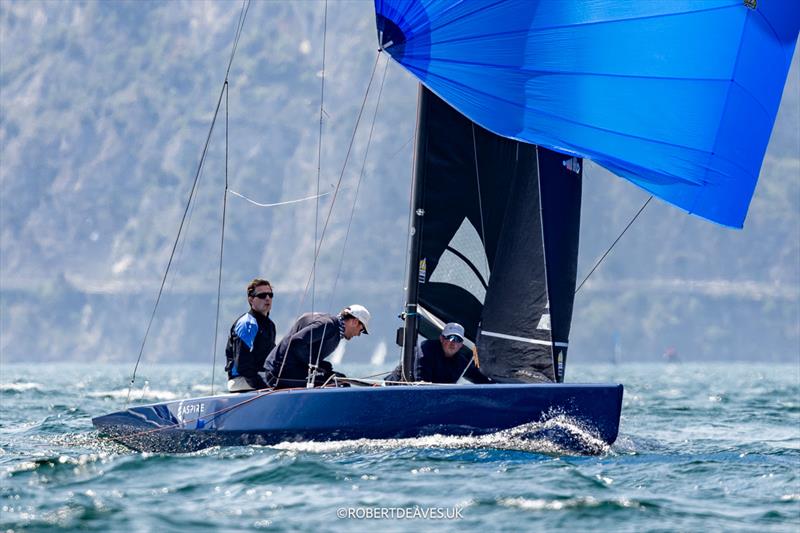 Aspire on day 1 of the 5.5m Alpen Cup - photo © Robert Deaves / www.robertdeaves.uk