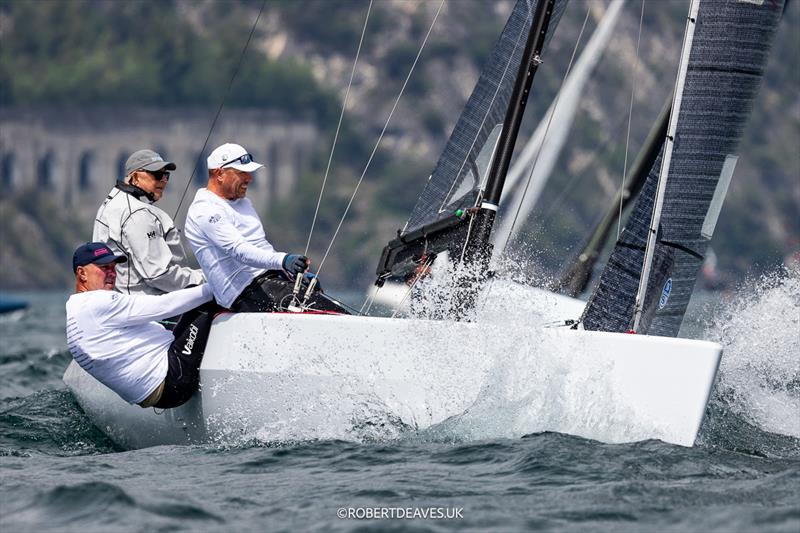 The Jean Genie - 2025 5.5m Alpen Cup photo copyright Robert Deaves taken at Fraglia Vela Riva and featuring the 5.5m class