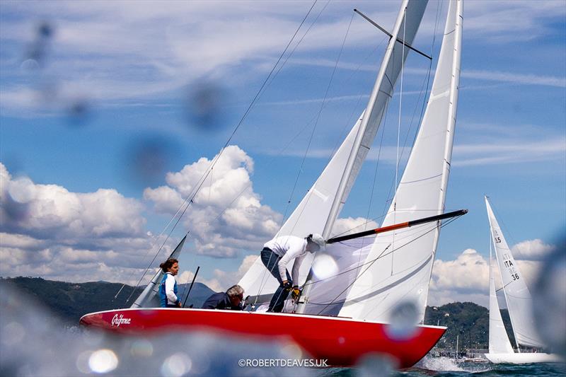 Grifone - 5.5 Metre Enoshima Trophy 2025, day 1 photo copyright Robert Deaves taken at  and featuring the 5.5m class