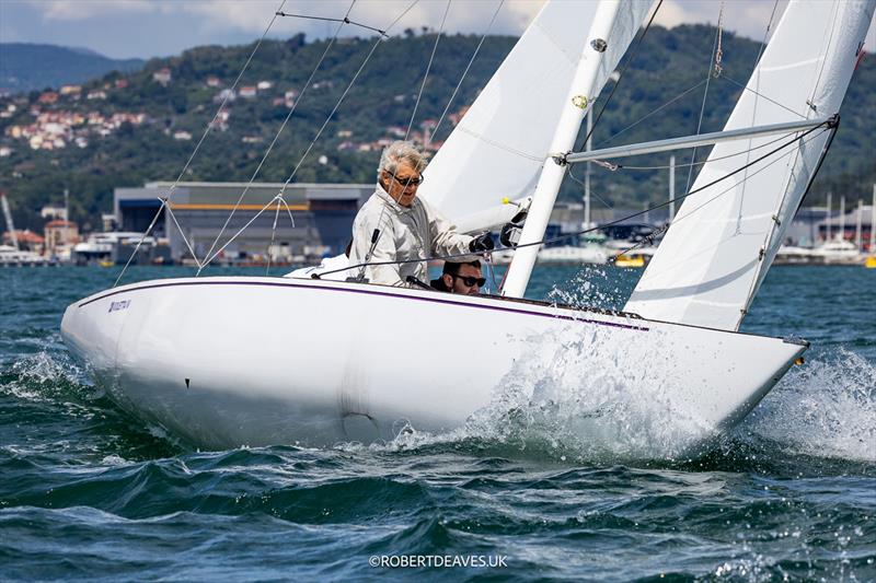 Violetta IV - 5.5 Metre Enoshima Trophy 2025, day 1 - photo © Robert Deaves