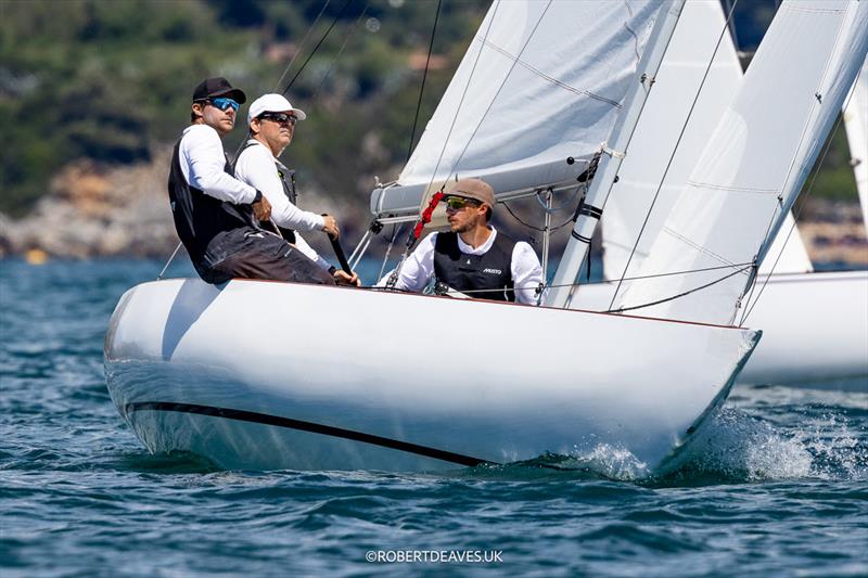 Manuela V - 5.5 Metre Enoshima Trophy 2025, day 2 - photo © Robert Deaves