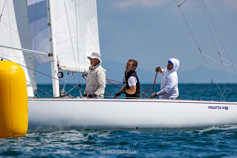 Violetta IV - 5.5 Metre Enoshima Trophy 2025, day 2 - photo © Robert Deaves