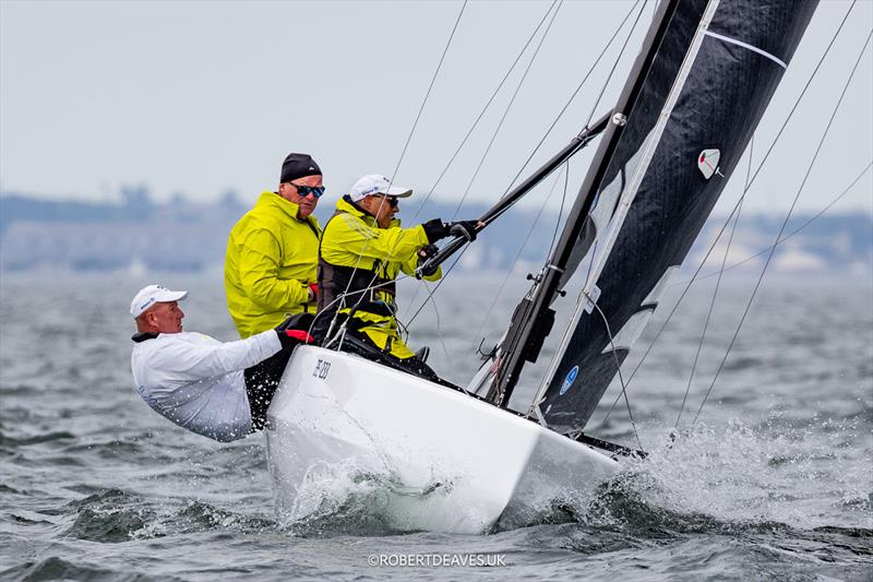 Marie-Françoise XXII - 5.5 Metre Scandinavian Gold Cup Day 2 photo copyright Robert Deaves taken at Sopot Sailing Club and featuring the 5.5m class