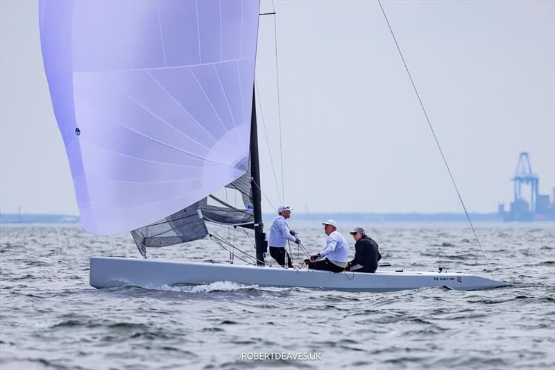 5.5 Metre World Championship 2025 Day 2 - The Jean Genie - photo © Robert Deaves / www.robertdeaves.uk