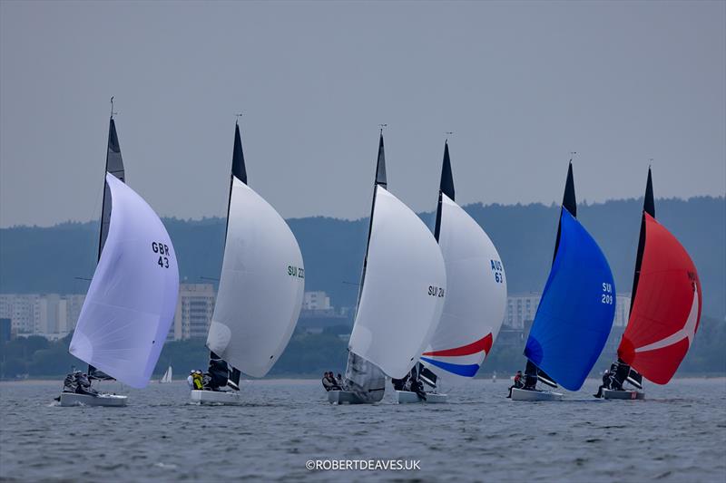 5.5 Metre World Championship 2025 Day 2 - Race 2 - photo © Robert Deaves / www.robertdeaves.uk