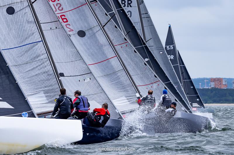 5.5 Metre World Championship 2025 Day 3 - Start Race 4 - photo © Robert Deaves / www.robertdeaves.uk