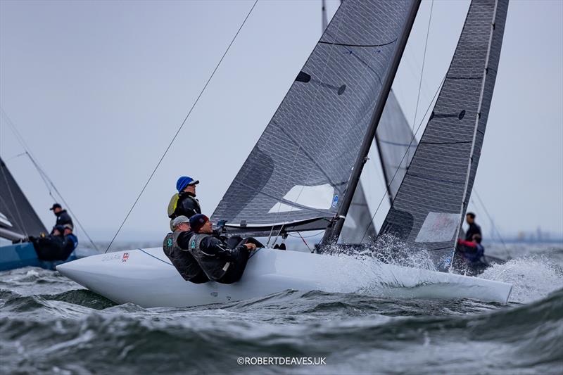 5.5 Metre World Championship 2025 Day 3 - Girls on Film - photo © Robert Deaves / www.robertdeaves.uk