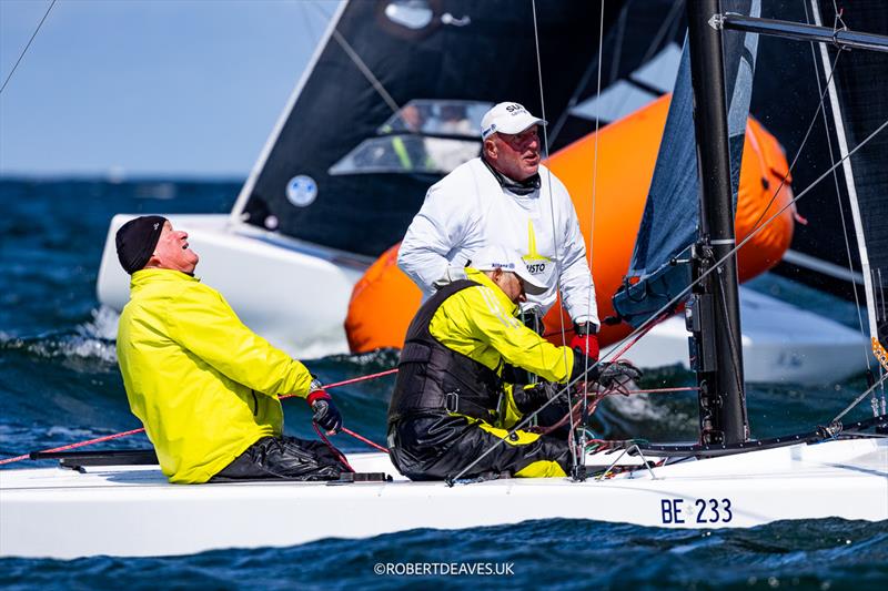 5.5 Metre World Championship 2025 Day 4 - Marie Françoise XXII photo copyright Robert Deaves / www.robertdeaves.uk taken at  and featuring the 5.5m class