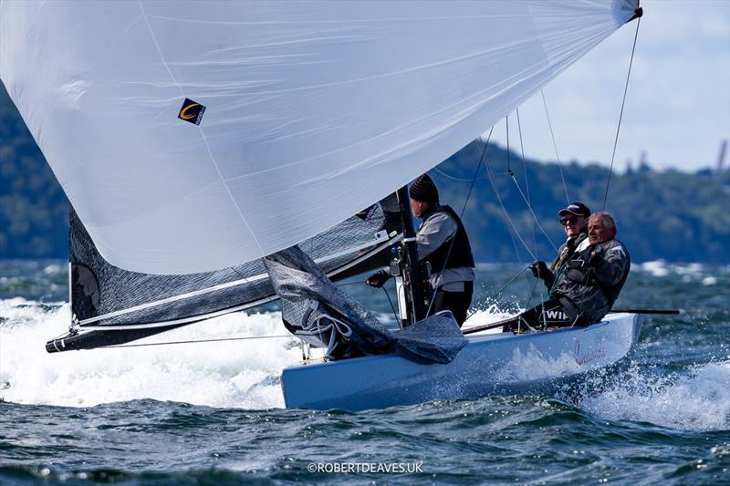 5.5 Metre World Championship 2025 Day 4 - Caracole photo copyright Robert Deaves / www.robertdeaves.uk taken at  and featuring the 5.5m class